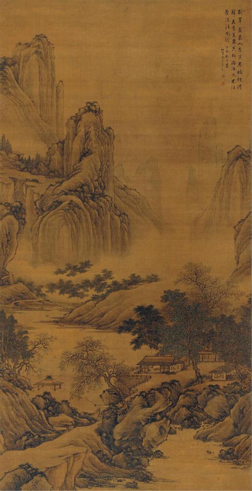 8万元   作品鉴赏     蔡嘉(1686-1779后),清代画家,字松原,一字岑州