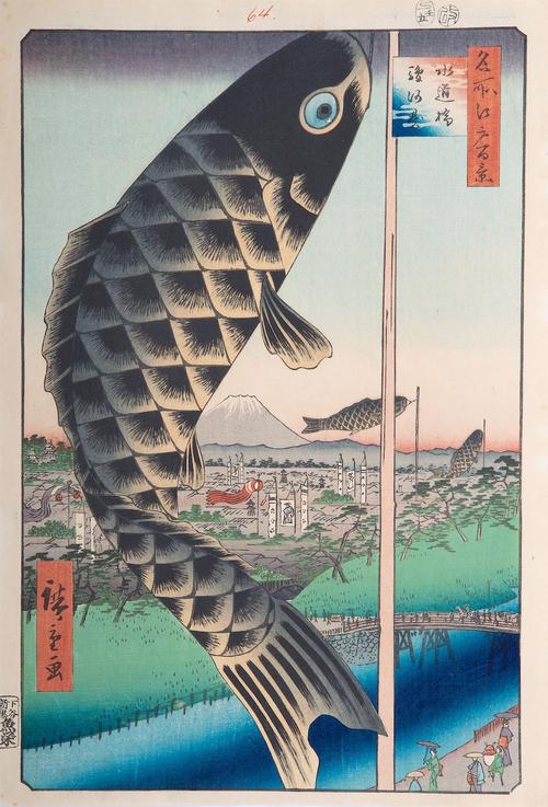 日本美术作品赏析六繁华盛世最后的光影歌川广重名所江户百景