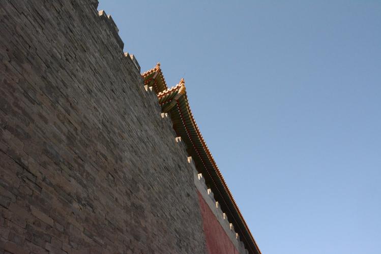 旅拍北京故宫的红墙青砖