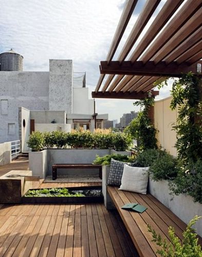 10款迷人的"屋顶花园",让你家的楼顶美的一塌糊涂!