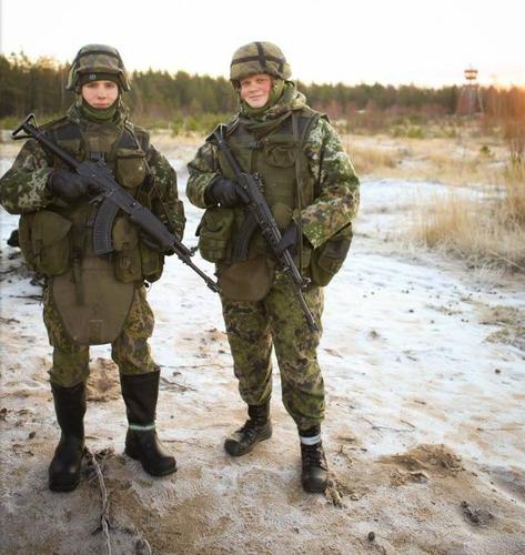 影像志:芬兰军队的防空演习