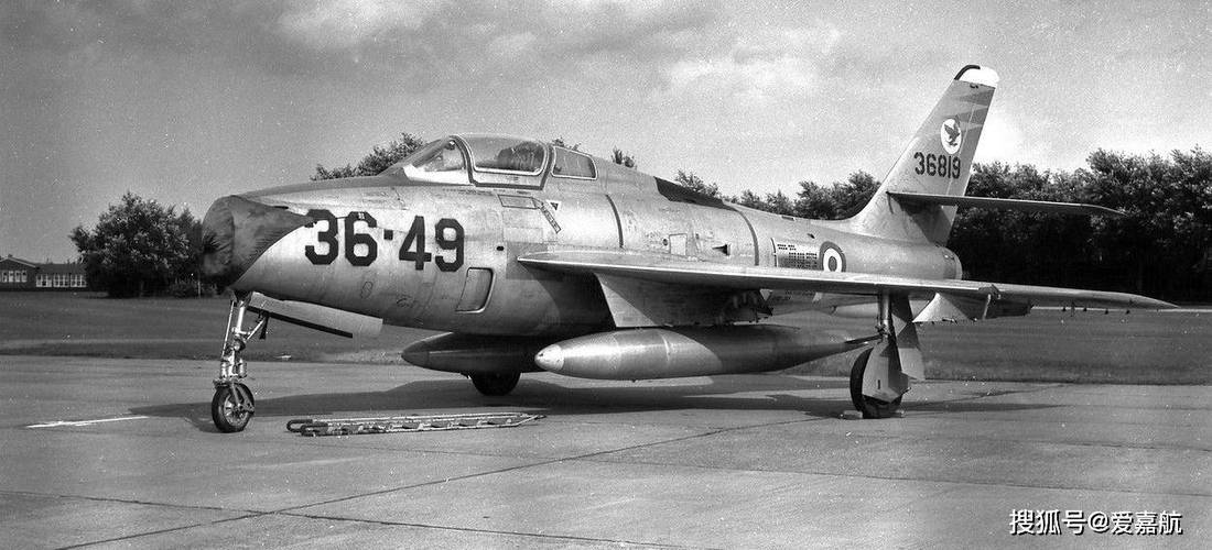 f-84 thunderjet 雷电喷气系列 战斗机图片集