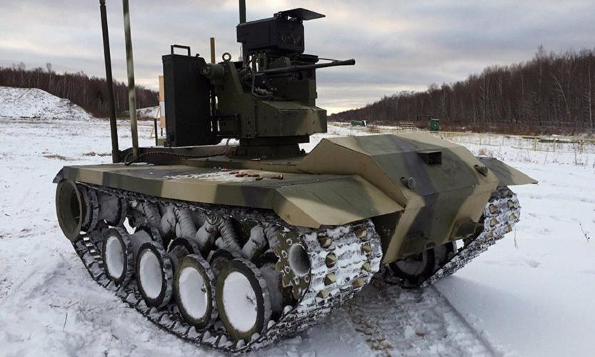 钢铁近卫军:俄罗斯最具作战机器人
