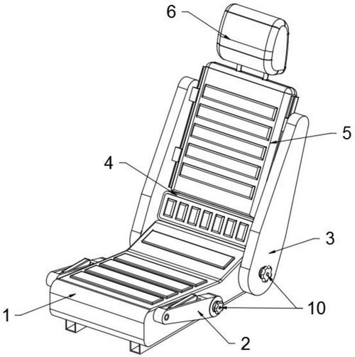 一种汽车座椅的椅面升降装置