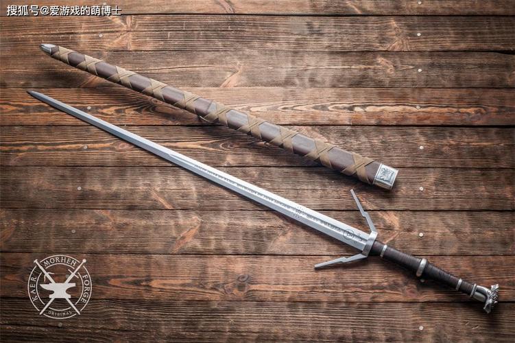 获官方认证波兰铁匠手工打造巫师3银剑武器订单接不完