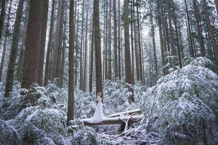 只是描绘人与自然之间的和谐之处是一名加拿大温哥华的美女摄影师anna