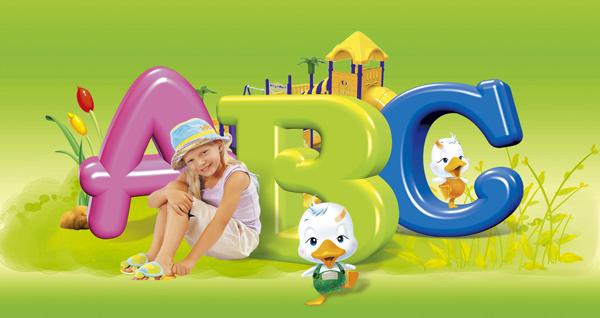 包月20元素材分类: 平面广告所需点数:0点abc外国儿童psd,孩子,abc