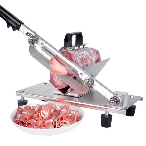 切羊肉卷切片机家用切肉片机火锅肥牛薄片刨肉机小型手动冻肉神器