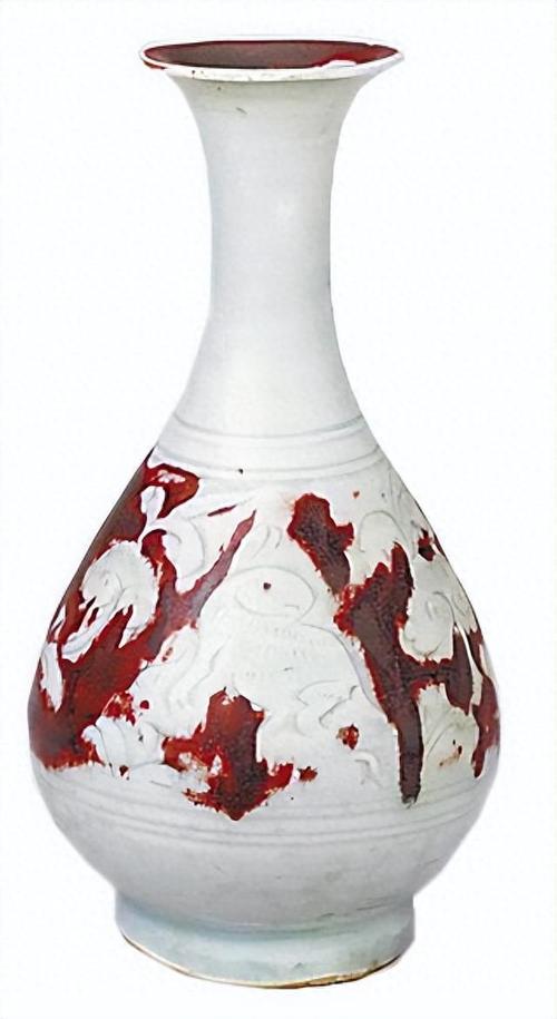 中国古代铜红釉瓷器:陶瓷史上的惊"红"一瞥|白瓷|烧造|釉里红_网易