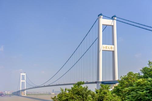 中国江苏无锡江阴长江大桥