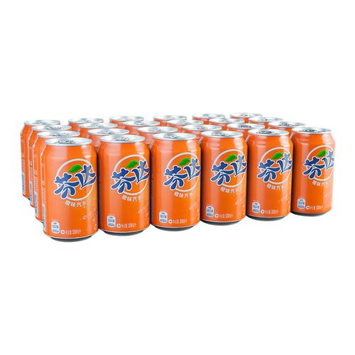 芬达橙汁碳酸饮料消费者心目中的开心乐源