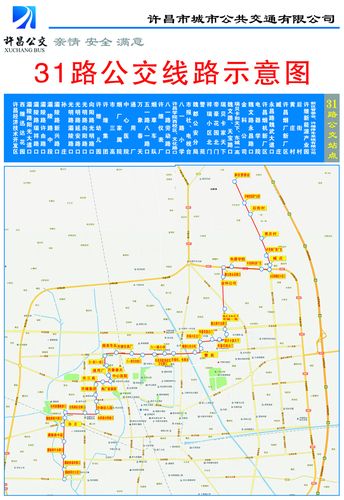许昌31路公交车路线