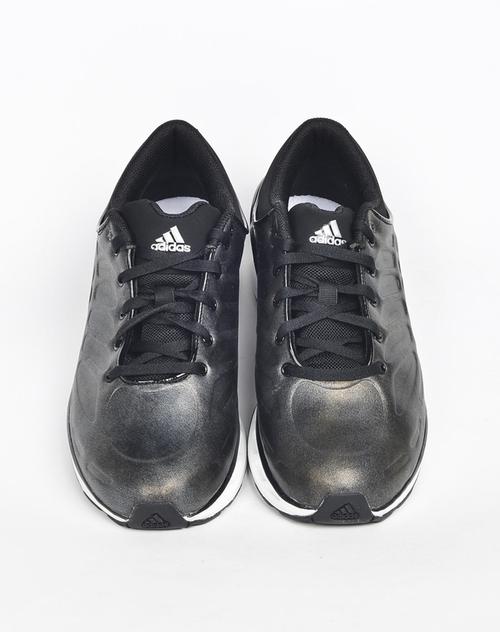 阿迪达斯adidas男鞋专场-男款黑/金属色跑步鞋