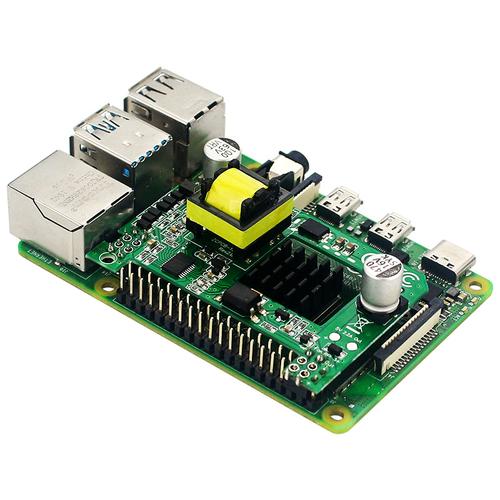 树莓4代poe供电模块pi4b3b poe路由器交换机网口扩展树莓派配件