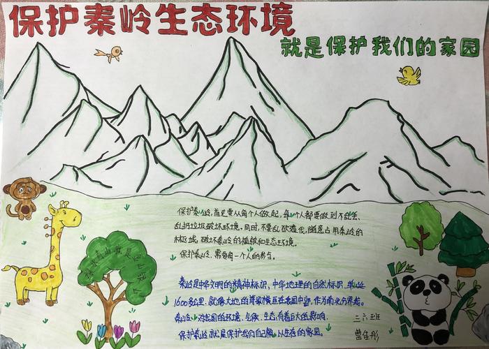"三星小学积极开展秦岭生态环境保护宣传周活动 写美篇让我们携起手来