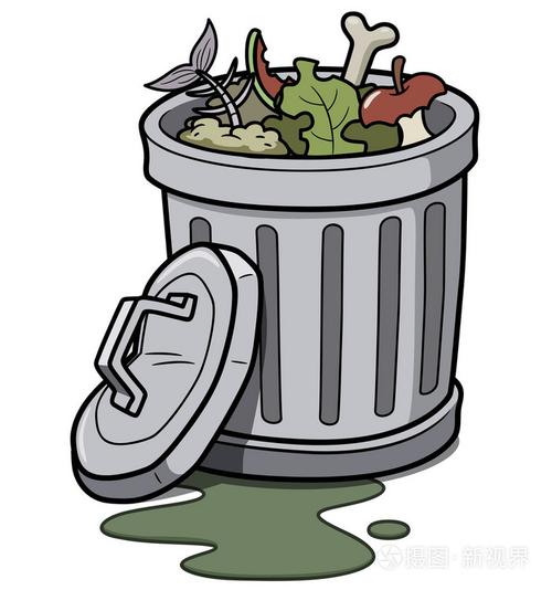垃圾桶插画-正版商用图片07wfkn-摄图新视界