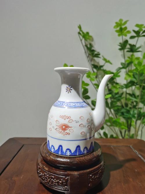 八九十年代玲珑老瓷壶外销瓷茶具公道壶