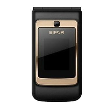 贝尔丰(bifer)678触屏手写商务翻盖手机,大字大声老年人手机 gsm(黑