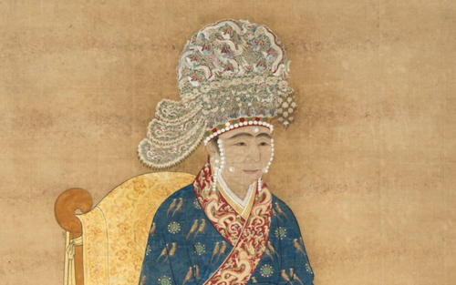 宣仁圣烈皇后(1032年-1093年)高滔滔像 台北故宫博物院藏