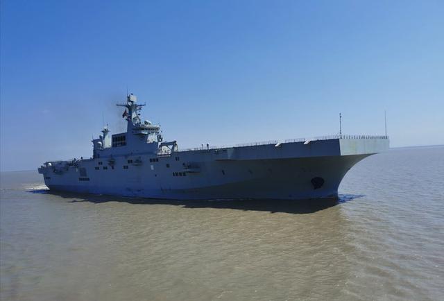 075型二号舰首次试航,俄罗斯人盛赞:中国产品都是顶级品质