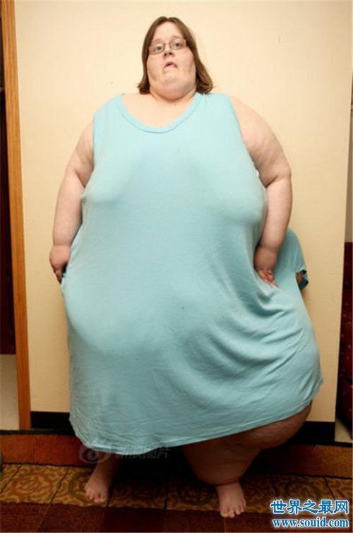 世界最胖的女人排行榜,罗莎莉达到了可怕的540kg!