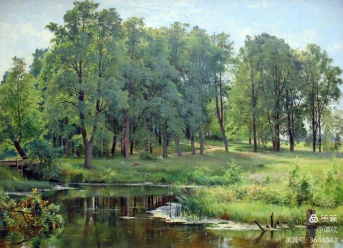 俄罗斯风景油画大师 伊凡·伊凡诺维奇·希施金作品欣赏