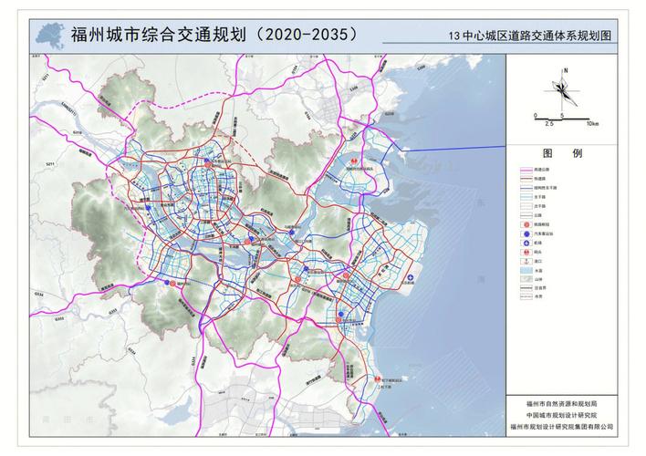 福州2035年规划成为国际交通枢纽,迈入地铁15条线,城区"六环"的大都市