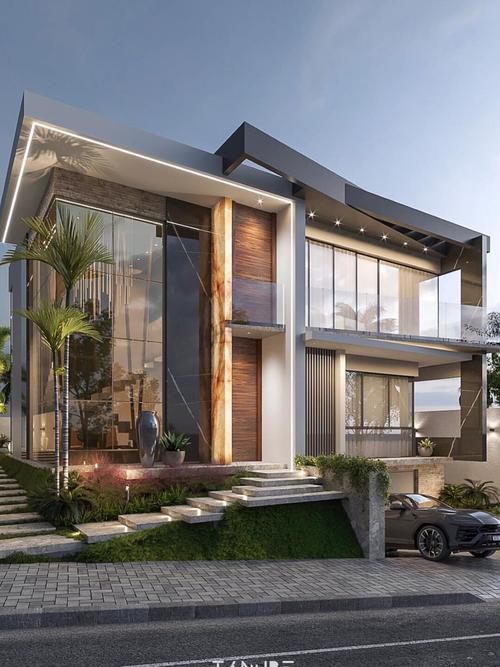 酷 villa设计 现代别墅设计