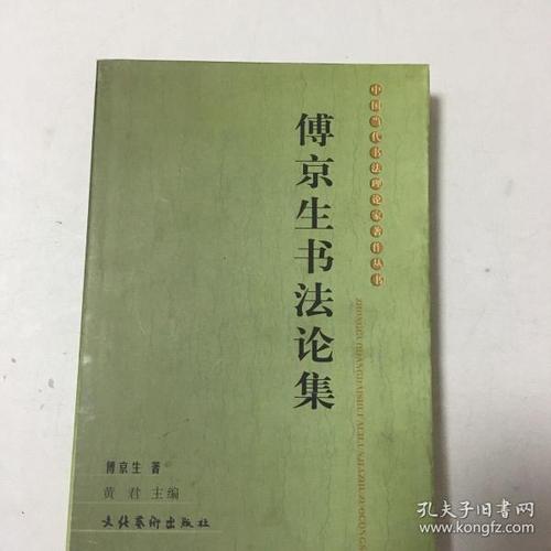傅 京 生 书法 论集(中国当代 书法理论家著作丛书)