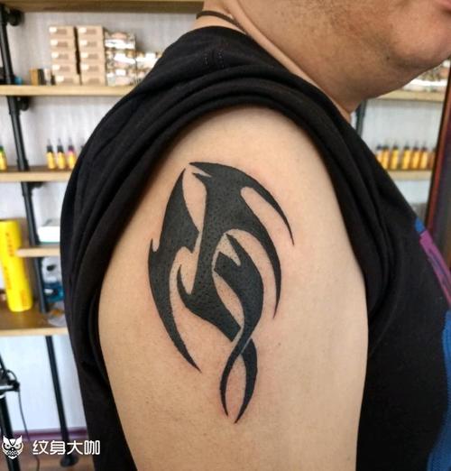 图腾_纹身图案手稿图片_刘征的纹身作品集