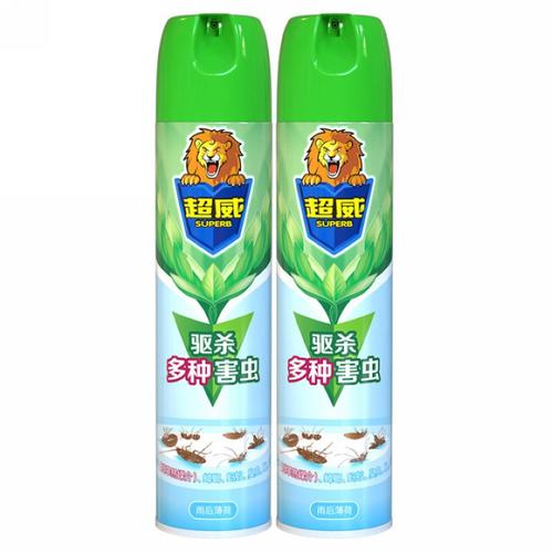 【超威】杀虫灭蚊喷雾剂500ml*2瓶(热品库)