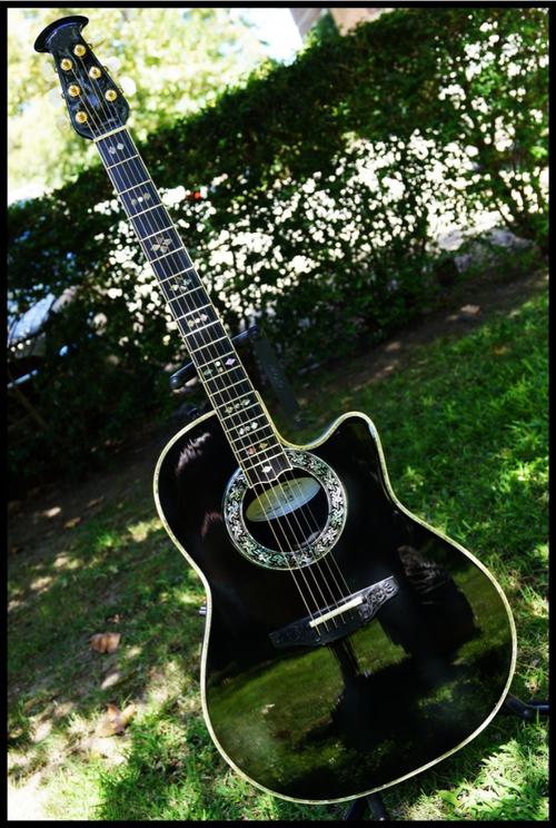 吉他beyond黄家驹同款1869民谣电箱41寸碳纤维龟背吉他民谣吉他
