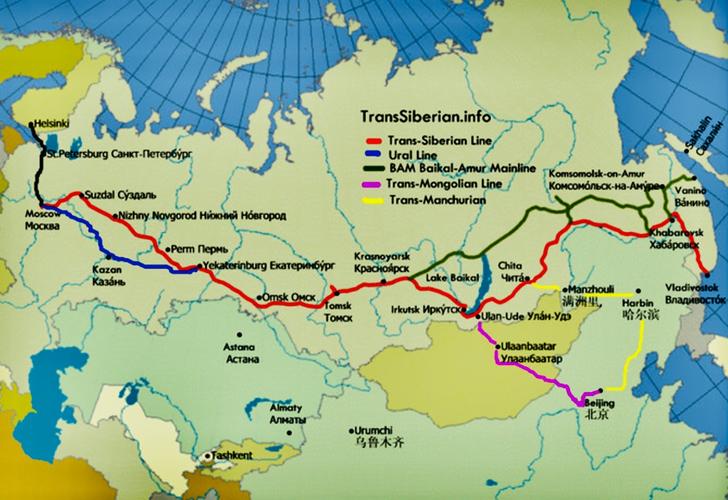 中蒙俄跨越欧亚之行一一k3国际列车篇