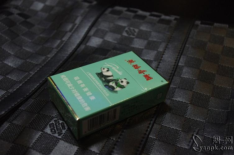 熊猫香烟绿典藏出口版烟中之王良心之作