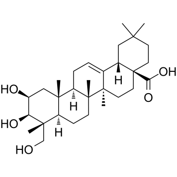 73%tubeimoside iii 是一种三萜皂苷,具有有效的抗炎和抗肿瘤作用.