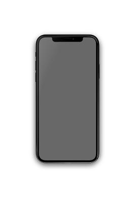 手机模型黑色新款手机电器新品png素材