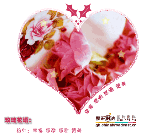 【分享】玫瑰花语 心型动态卡片