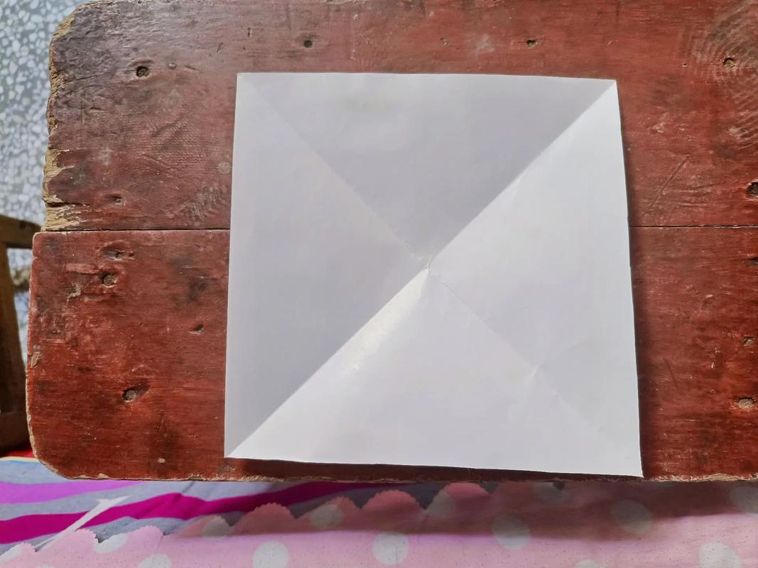中秋节        #月亮兔子折纸 将一张正方形纸角与角 - 抖音