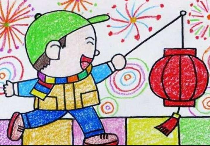 海拉尔西路小学开展"喜迎新年"主题创意绘画活动