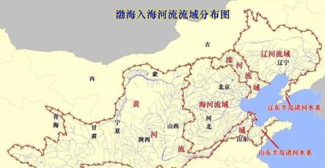 河北省境内最大的两个河系:海河水系和滦河水系