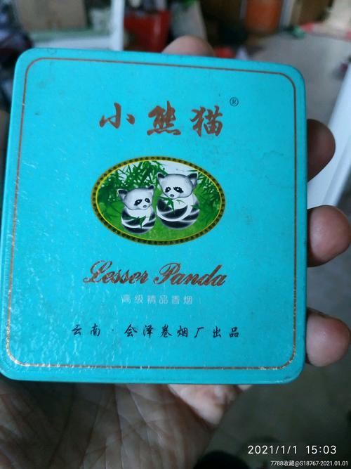 小熊猫铁盒