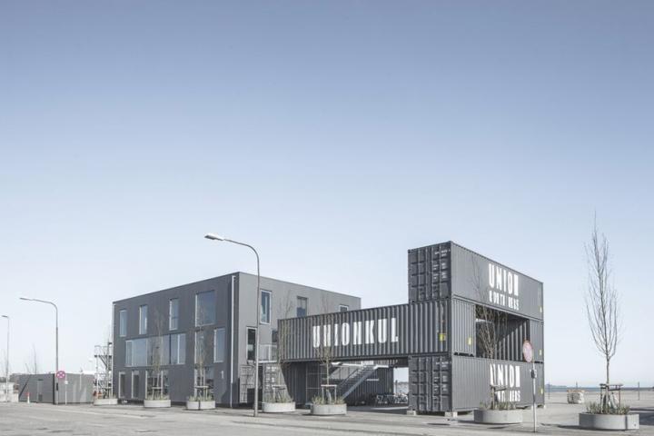 unionkul temporary office by arcgency, copenhagen – denmark