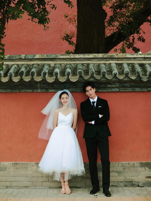 这是你记忆中的鼓楼吗78偏爱北京红墙婚纱照