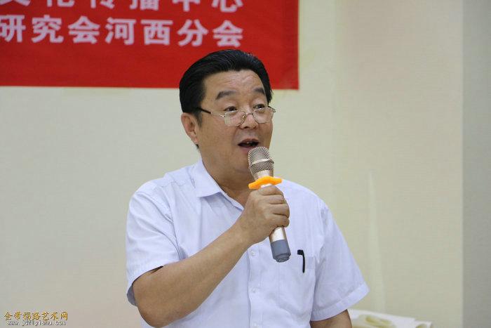 天津美术学院设计分院原院长李志强致辞.