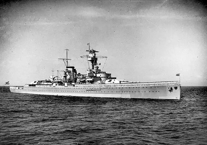 舰船欣赏:德国海军 德意志级袖珍战列舰