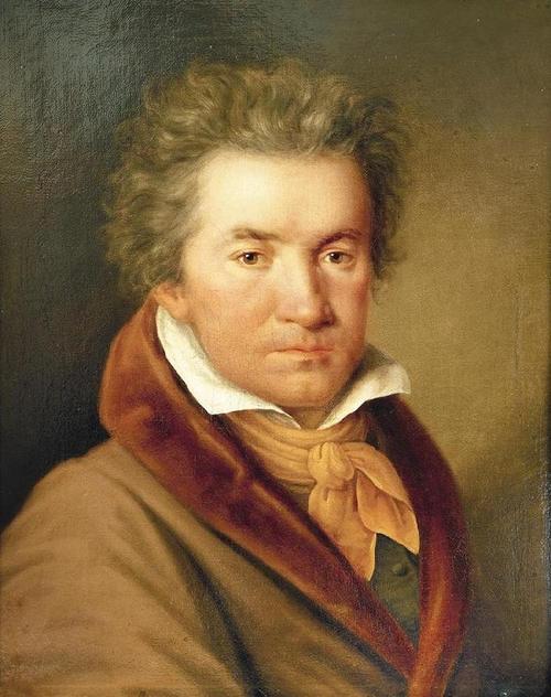 贝多芬画像,[德]威利波德·约瑟夫·马勒(willibrord joseph mahler)