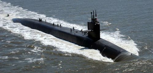 美国"俄亥俄"级弹道导弹核潜艇