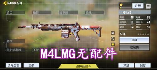 接下来小编就给大家介绍一下目前版本的轻机枪m4lmg