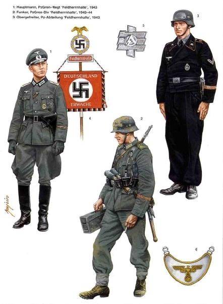 几张二战德军的彩绘