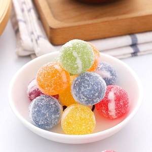获奖的糖果日本进口零食 松屋制菓 雪花球形什锦水果硬糖160g喜糖